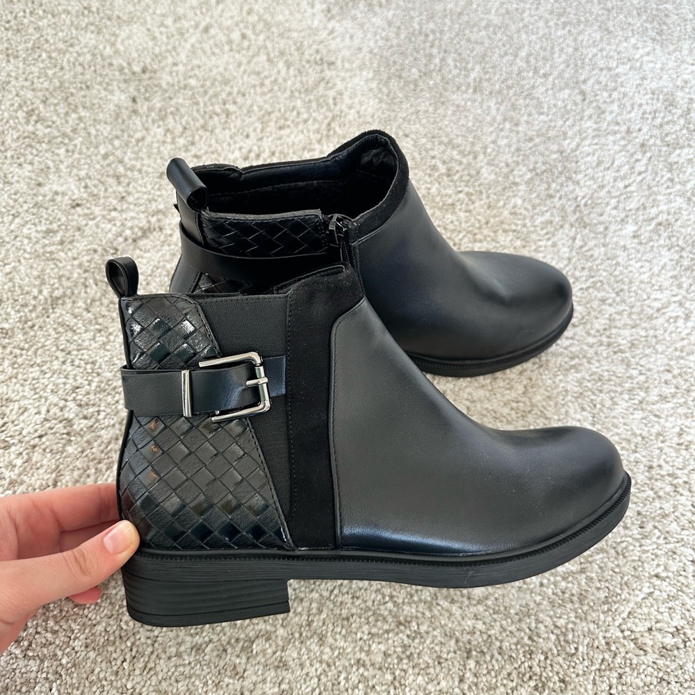Black booties